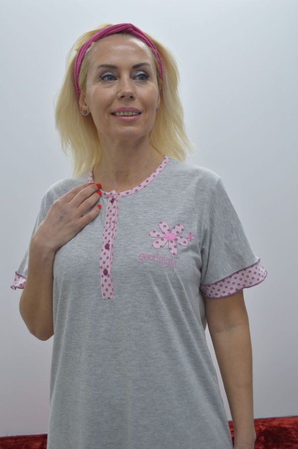 Camisa modelo T-Shirt , Cinza