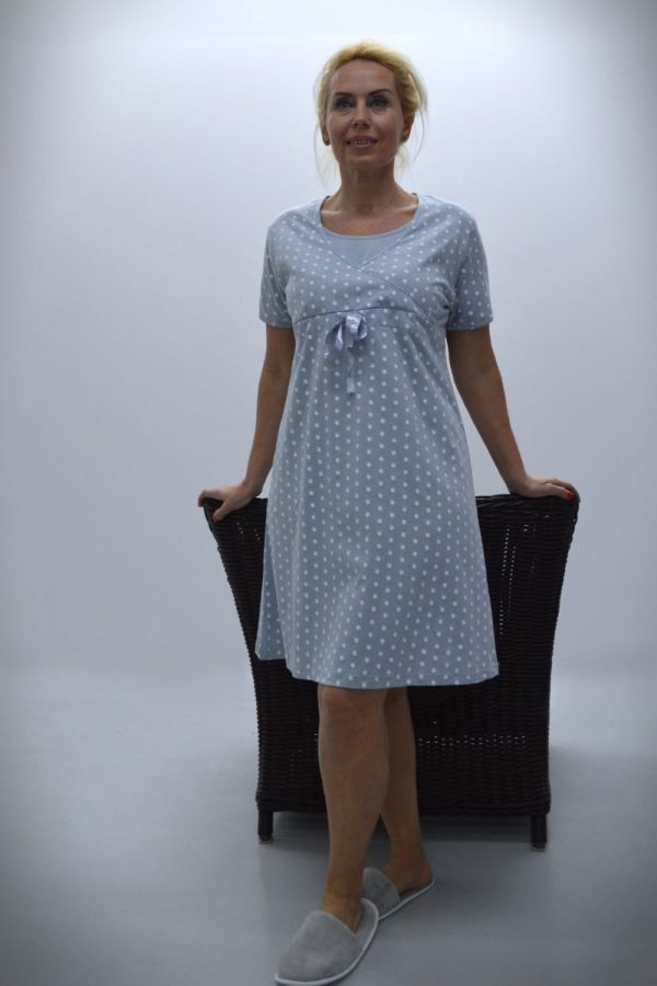 Camisa de dormir de Mulher, Estampado estrelas