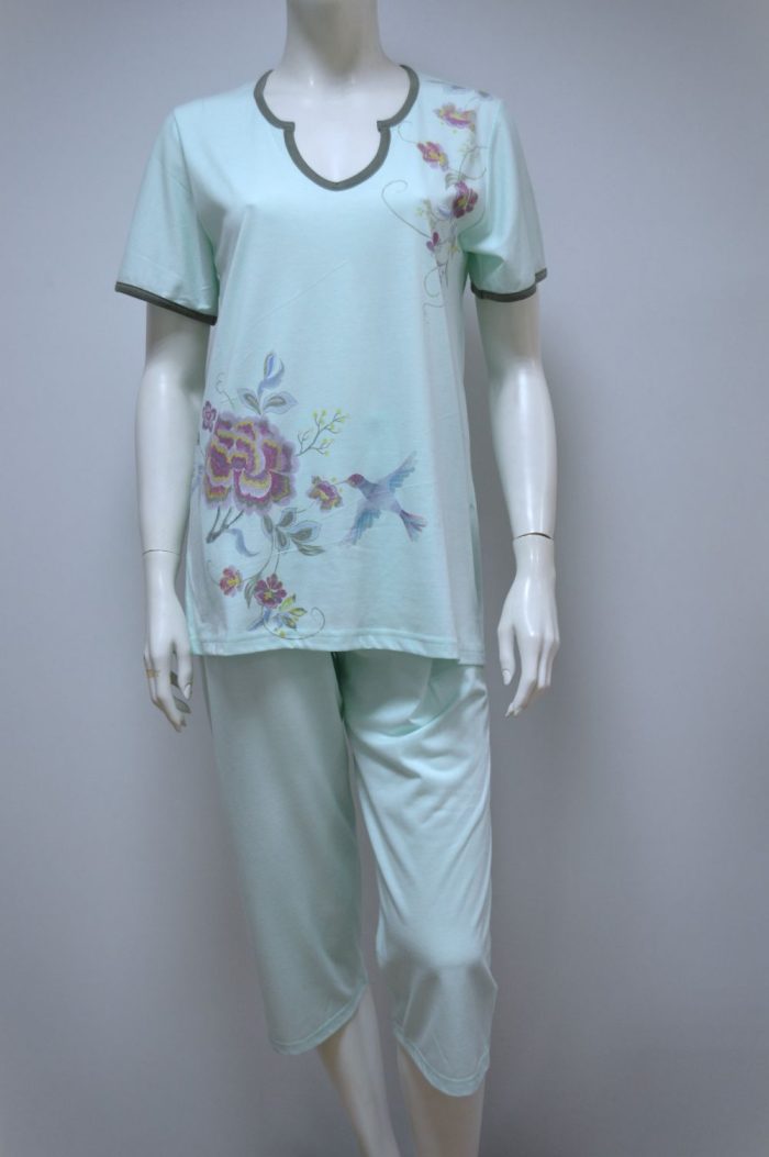 Conjunto de 3 peças, Verde Água