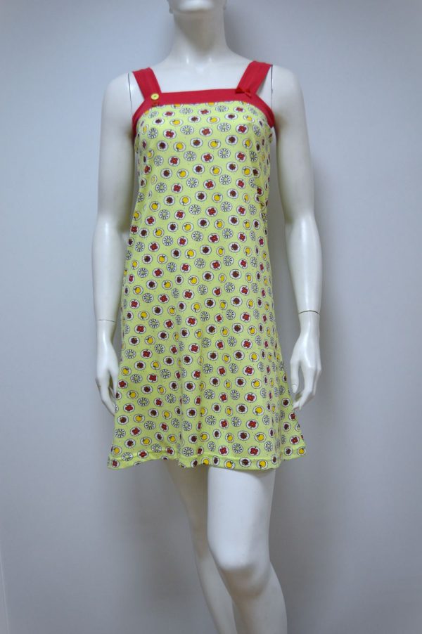 Camisa de dormir de alças largas, Estampada