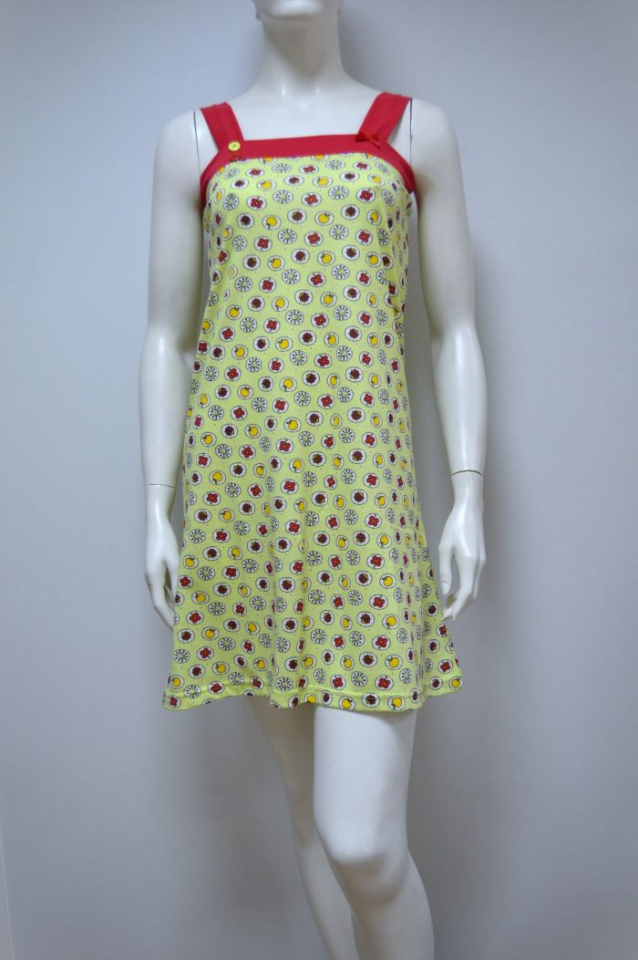 Camisa de dormir de alças largas, Estampada