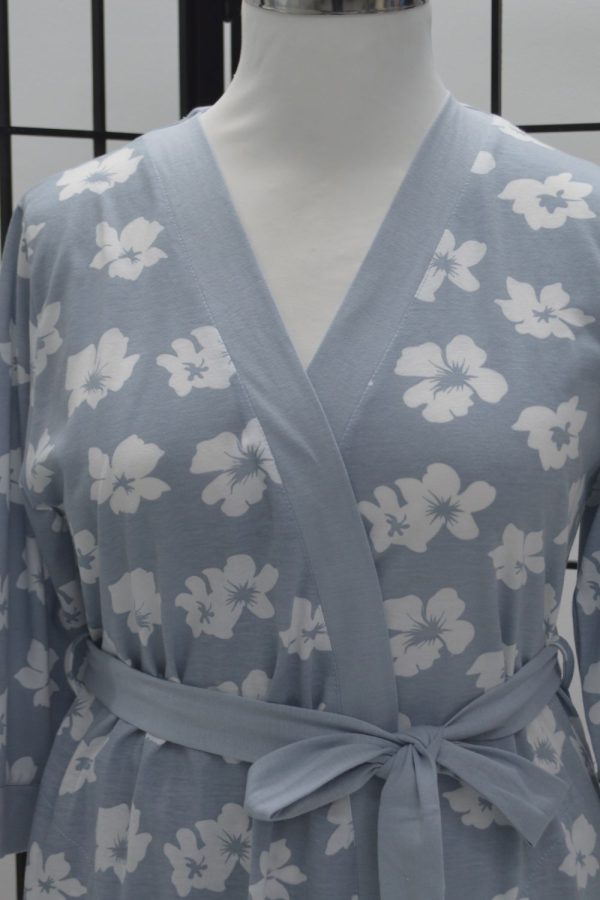 Robe estampado modelo kimono, Estampado