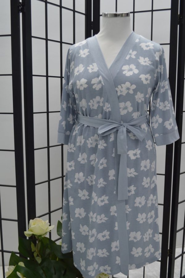 Robe estampado modelo kimono, Estampado